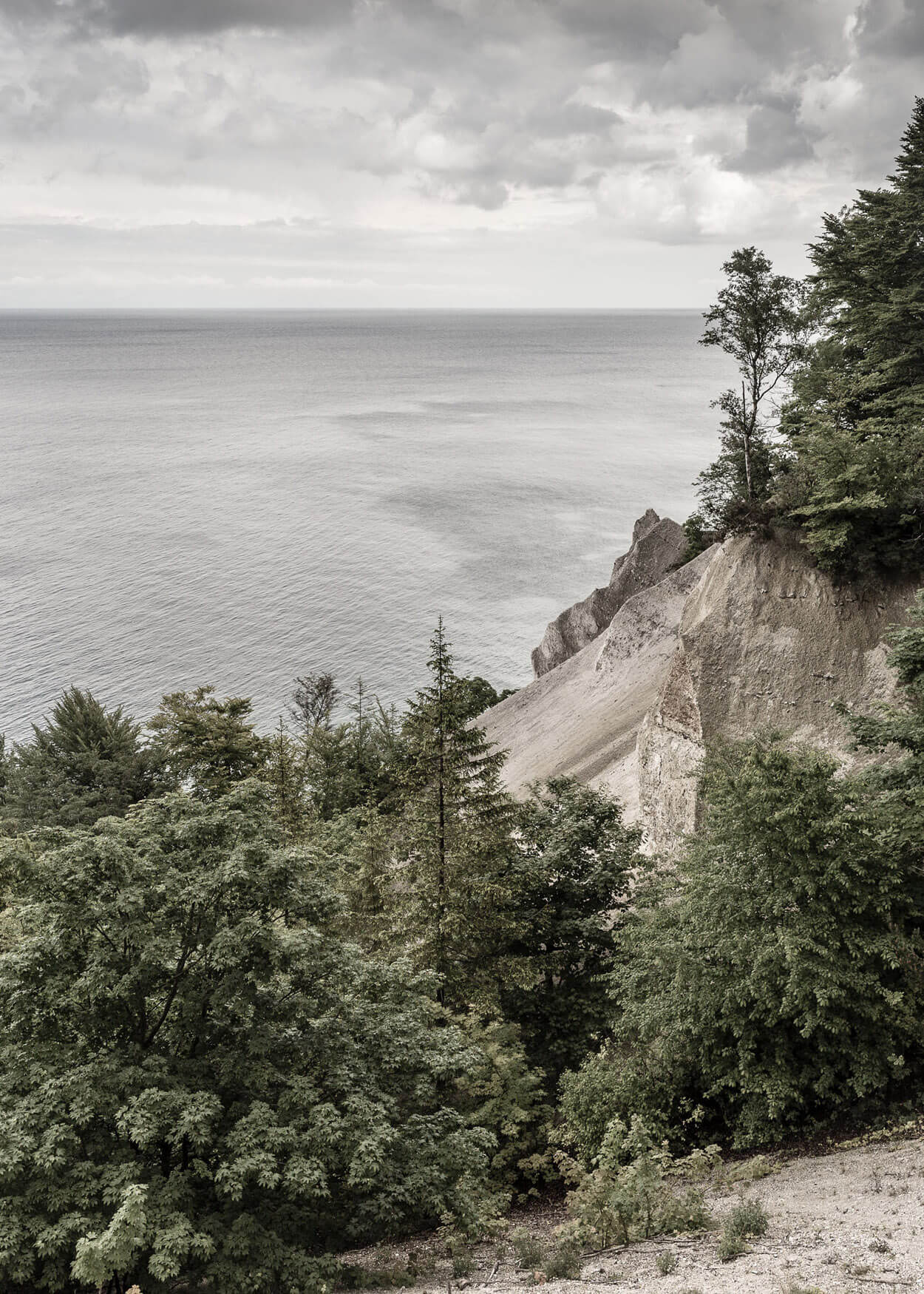 Fotografi fra Møns Klint