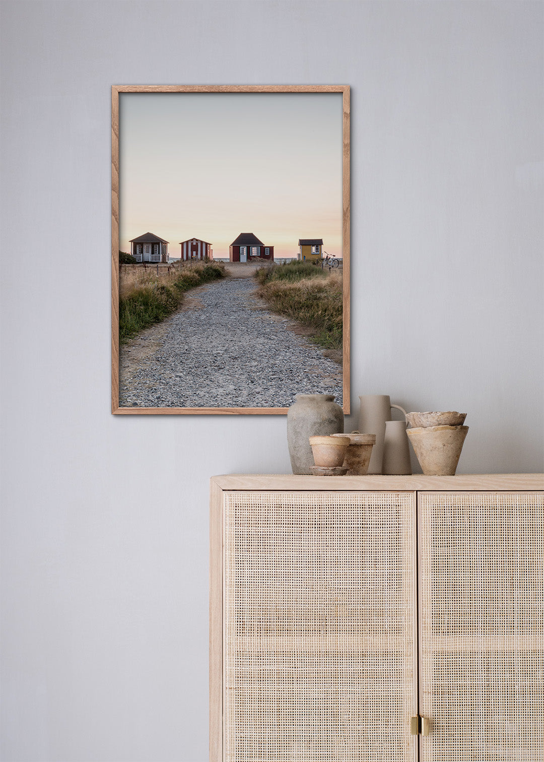 Indret med ø plakat fra Ærø