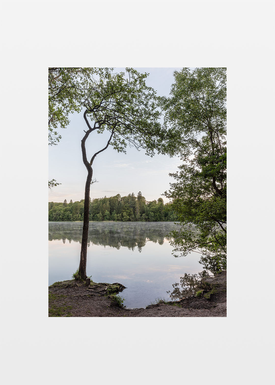 Slåensø plakat - Oplev udsigten ved Silkeborgsøerne
