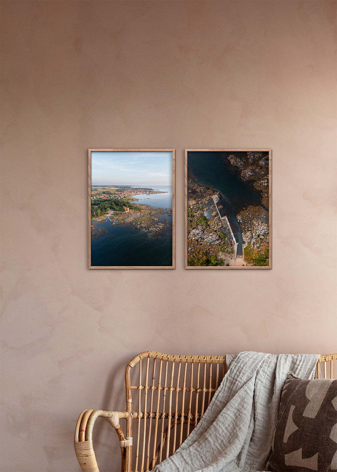 Svaneke plakater – Udsigt ved Hullehavn