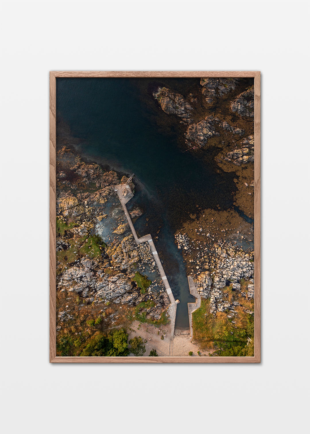 Hullehavn plakat fra Bornholm | Foto Factory