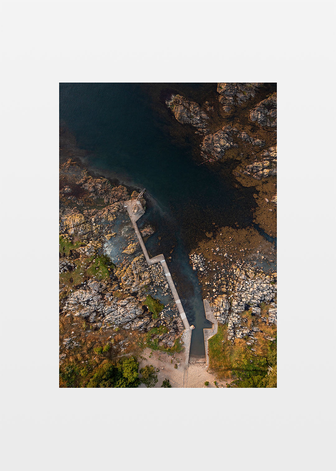Hullehavn plakat fra Bornholm | Foto Factory